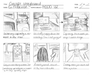 Concept storyboard